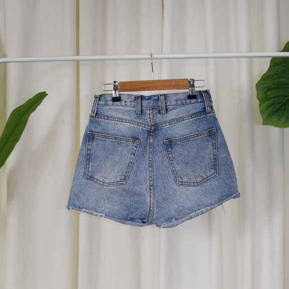 J . GALT High Waist Denim Shorts - Picture 3 of 7